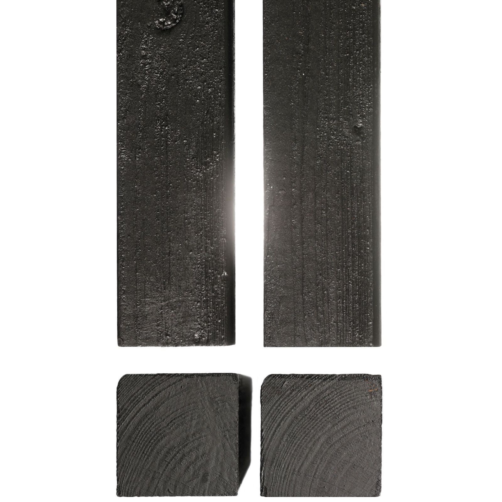 DumoWood - hoekprofiel zwart DumoWood - hoekprofiel zwart